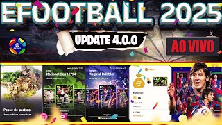 TESTANDO JOGABILIDADE UPDATE 400  EFOOTBALL 2025 [upl. by Selle951]