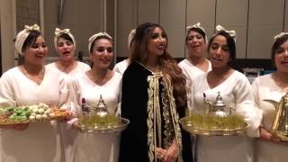 DOUNIA BATMA  28012017  إستقبال دنيا بطمة بالصلاة على حبيب الله محمد و الزغاريد [upl. by Traggat]