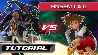 Kingdom Hearts Ansem 1 amp 2 Boss Tutorial [upl. by Roane]