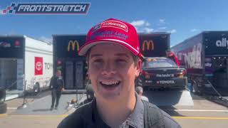 Harrison Burton Overcomes Pit Road Spin to Finish 14th quotI Feel Like We Kinda Ran to Our Potentialquot [upl. by Jamal]