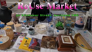 Exploring ReUse Market Auckland Sustainable Shopping amp Hidden Treasures [upl. by Dnivra]