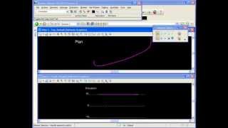 InRoads Tutorial Setting Element Elevations [upl. by Christianna]