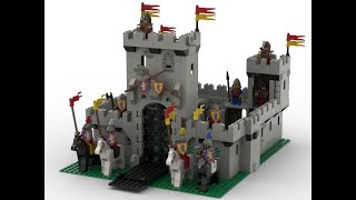 Lego Set 6080 Kings Castle 1984 [upl. by Ahsenod524]