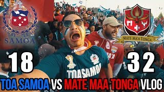 TOA SAMOA vs MATE MAA TONGA VLOG RLWC 2017 [upl. by Ravi]