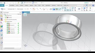 How to design Gas Turbine Engine Nacelle  NX Siemens CAD  Tutorial – Part 1 [upl. by Hakon363]