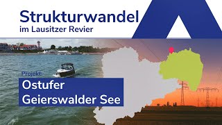 Ostufer Geierswalder See  Kommunales StrukturwandelProjekt im Lausitzer Revier [upl. by Drugge]