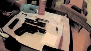 Sig Sauer SP2022  Field strip  cleaning  oiling  reassembly [upl. by Reeta]