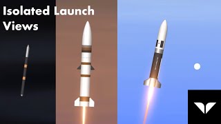 2024 Sounding Rocket Event  Isolated Launch Views [upl. by Callery]