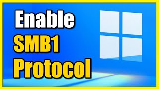 How to Enable or Disable SMB1 Protocol on Windows 11 PC Fast Tutorial [upl. by Immas]