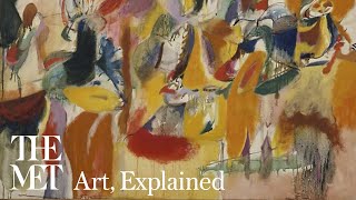 Deciphering the language of paint in Arshile Gorkys quotWater of the Flowery Millquot  Art Explained [upl. by Zetroc]