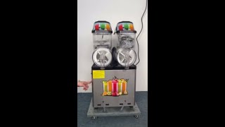 Slush Machine with LED Light Frozen Drink Machine chilldrink [upl. by Ahsienar]