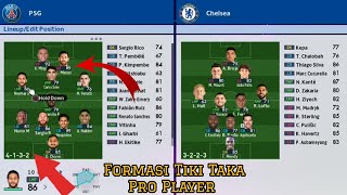 Formasi Tiki Taka Pro Player Part 1 Yang Wajib Di Coba  Pes 2023 Ps3 [upl. by Nnyleimaj]