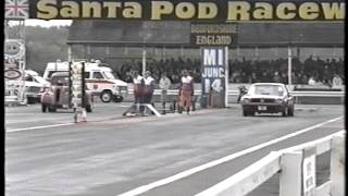 1990 Santa Pod Thunderball part 10 Doorslammers [upl. by Quigley]