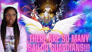 There Are Many Guardians  Pretty Guardian Sailor Moon Cosmos The Movie Moonlight Legend Reaction [upl. by Kimberley]