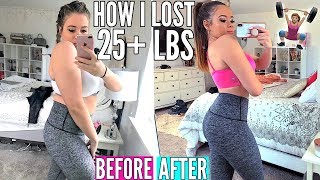 MY WORKOUT ROUTINE How I Lost 25 Pounds  Krazyrayray [upl. by Mumford]