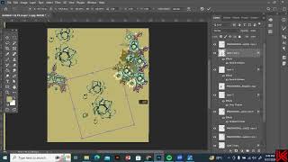 create design using different effects for textile designing in adobe photoshop online zoom class [upl. by Grath648]