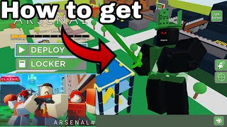 HOW TO GET 1X1X1X1 SKIN IN ARSENAL CLASSIC EVENT  ROBLOX [upl. by Arhas]