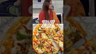 Nida ne btayi easy roti pizza recipehow to make pizza shorts​ youtubeshorts​viralvideo [upl. by Winifred]