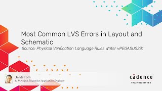 Most Common LVS Errors in Layout and Schematic [upl. by Tait]