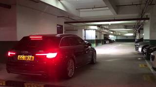 Audi A4 B9 40TFSI 20T  Downpipe  Exhaust  Straightpipe Compilation [upl. by Rebme]