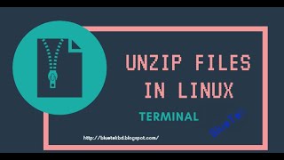 How to unzip a file or folder in Linux  Ubuntu  Linux Mint  Updated [upl. by Fromma]