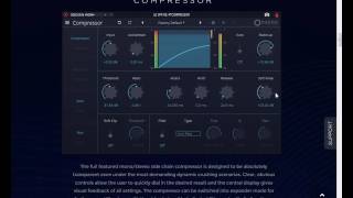 Tracktion Daw Essentials TCompressor [upl. by Nayarb124]