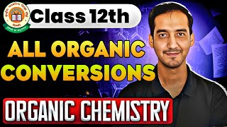 All Organic Conversions  Organic Chemistry  CBSE Board Sourabh raina [upl. by Enilec]