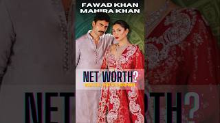 Fawad amp Mahira Khan’s Net Worth Revealed  FAWAD KHAN  MAHIRA KHAN bollywood lollywood [upl. by Yrolg]