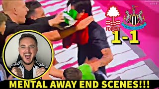 Sandro Tonali Pushed Into AWAY END By Tindall amp Murphy Forest v Newcastle Vlog [upl. by Reiss]