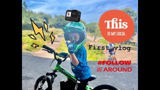 EBIKE AT MY LOCAL PUMP TRACK NEWHAVEN [upl. by Ddal]