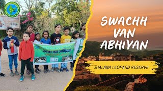 Swachh Van Abhiyan Forest Cleanup Drive at Jhalana Leopard Reserve  Eco Rescuers Foundation [upl. by Felipa]