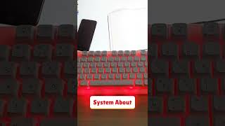 quotHow to Check Your System Info in Seconds ⚙️💻quot asmr windowstricks computerkeyboard gaming [upl. by Haisi961]