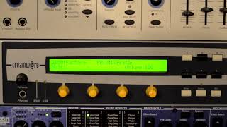 Creamware Noah Synthesizer Ambient Patches  Audio Interface Test [upl. by Ahsaei318]