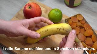 Trinken Sie einen Apfel mit Banane es kann ausgezeichnet für Sie sein 69 [upl. by Mallis]