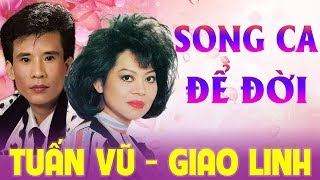 Đôi Mắt Người Xưa  TUẤN VŨ GIAO LINH Song Ca Nhạc Vàng  Nhạc Vàng Xưa Để Đời [upl. by Ahsetan]