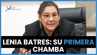 Lenia Batres Su primera chamba [upl. by Yob]