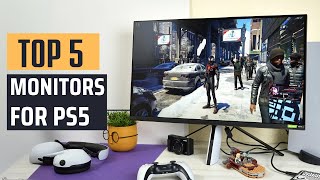 Best Monitors For PS5 2024  Top 5 Picks [upl. by Nemhauser]