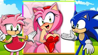 Sonic and Amy react to TikToksThemselvesMemes  8 [upl. by Alvira]