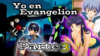 Yo en el universo de Evangelion parte 3 La pelea contra el Ángel y conociendo a Misato Katsuragi [upl. by Ailaroc]