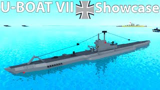 German UBoat Showcase Roblox Plane Crazy [upl. by Arias385]