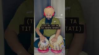 Kehrva laggi pickup by harkirat singh🙏❤️ explorepage tablabeats music tablalearning [upl. by Ileak588]