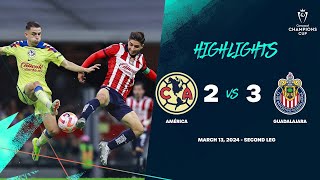 Champions Cup  América 23 Guadalajara  Round of 16 ConcaChampions 2024 [upl. by Hephzibah]