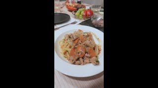 persimmon fig pasta [upl. by Asial]