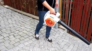 Stihl SH 86 engine blower  Stihl SH 86 Motorgebläse [upl. by Yecad259]