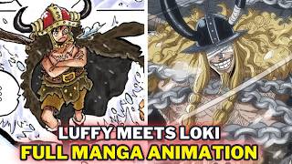 Luffy Finally Meets The KING OF ELBAF  One Piece Chap 1030 COLORED [upl. by Quintina]