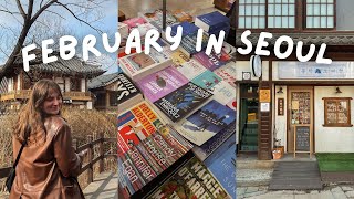 My life in Seoul  cafes books and hanok villages [upl. by Aryahay324]