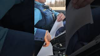 Alaska State Trooper Construction Speed Enforcement [upl. by Becky]