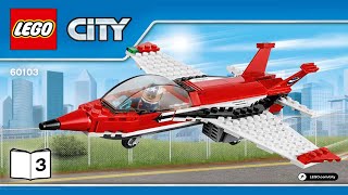 LEGO instructions  City  Airport  60103  Airport Air Show Book 3 [upl. by Hughie]