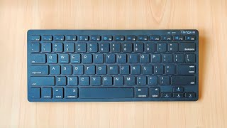 Best Wireless Keyboard on Budget  Targus KB55 Supports Mac Windows amp Android [upl. by Tse]