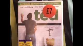 Ted UK dvd unboxing contains strong language [upl. by Ellenehs]